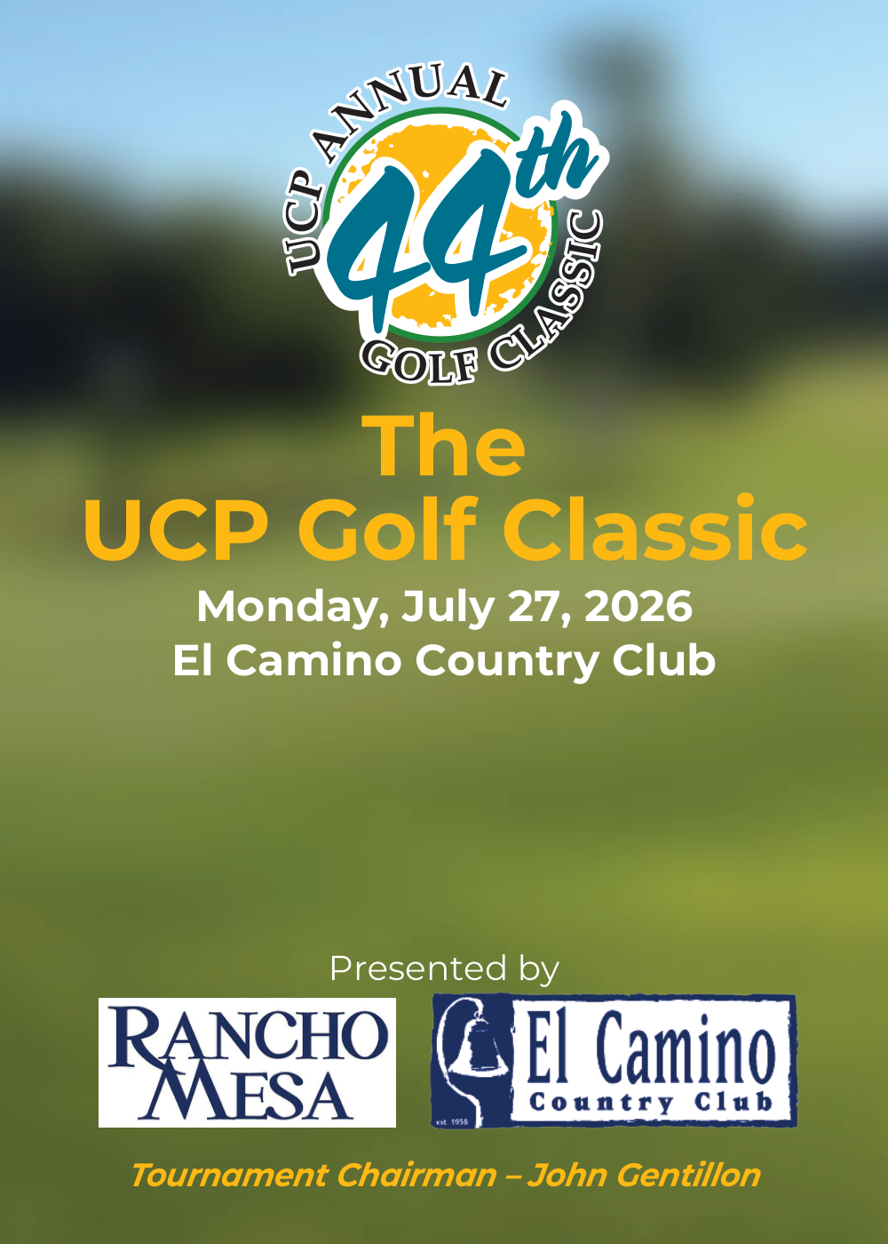Golf Classic Program — Page 1