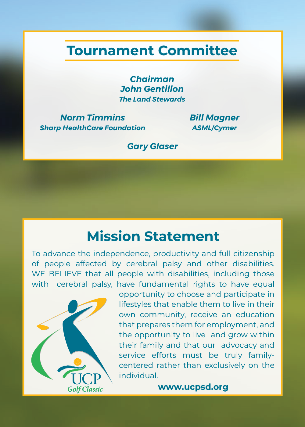 Golf Classic Program — Page 20